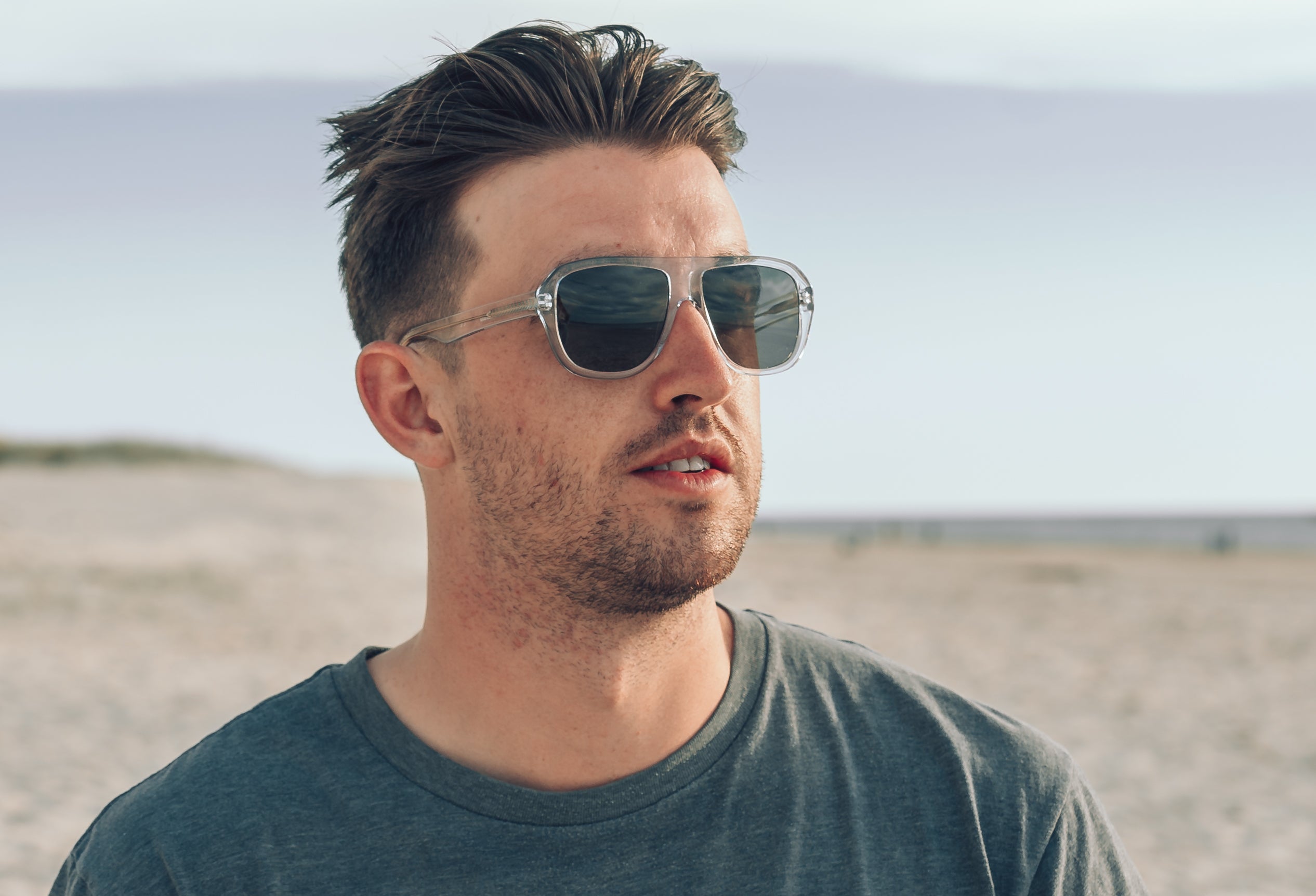 Australian Polarised Sunglasses for Big Heads: The Balmoral by Ozeano