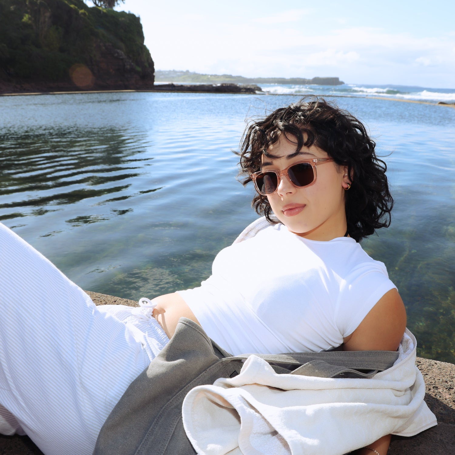 Tama Coral Polarised Sunglasses