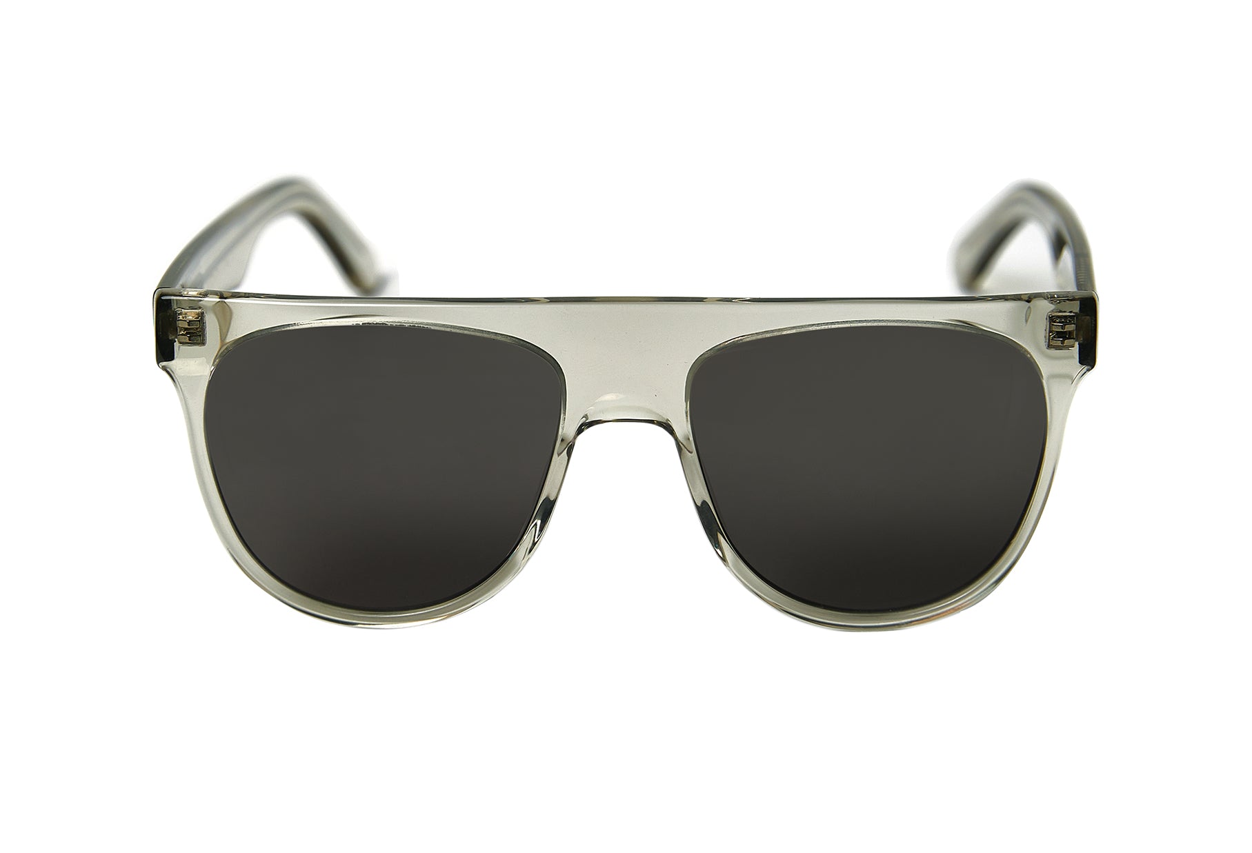 straight top green polarised sunglasses from Ozeano Vision
