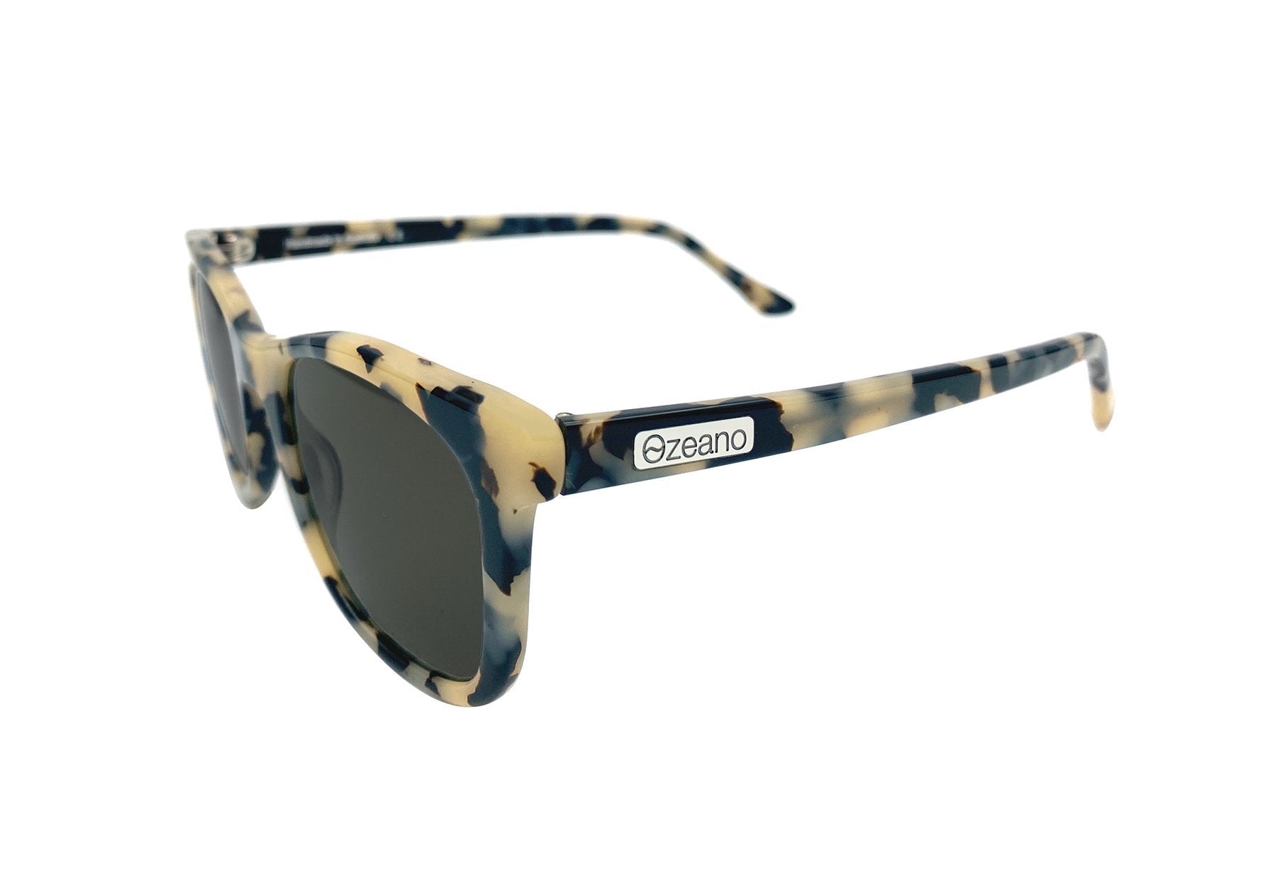 Black and white prescription sunglasses from Ozeano Vision