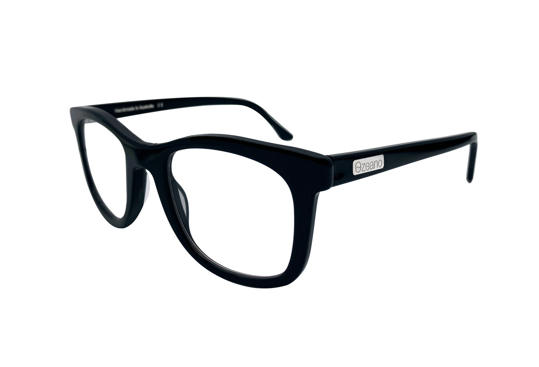 Blue Light Glasses in black frame from Ozeano Vision